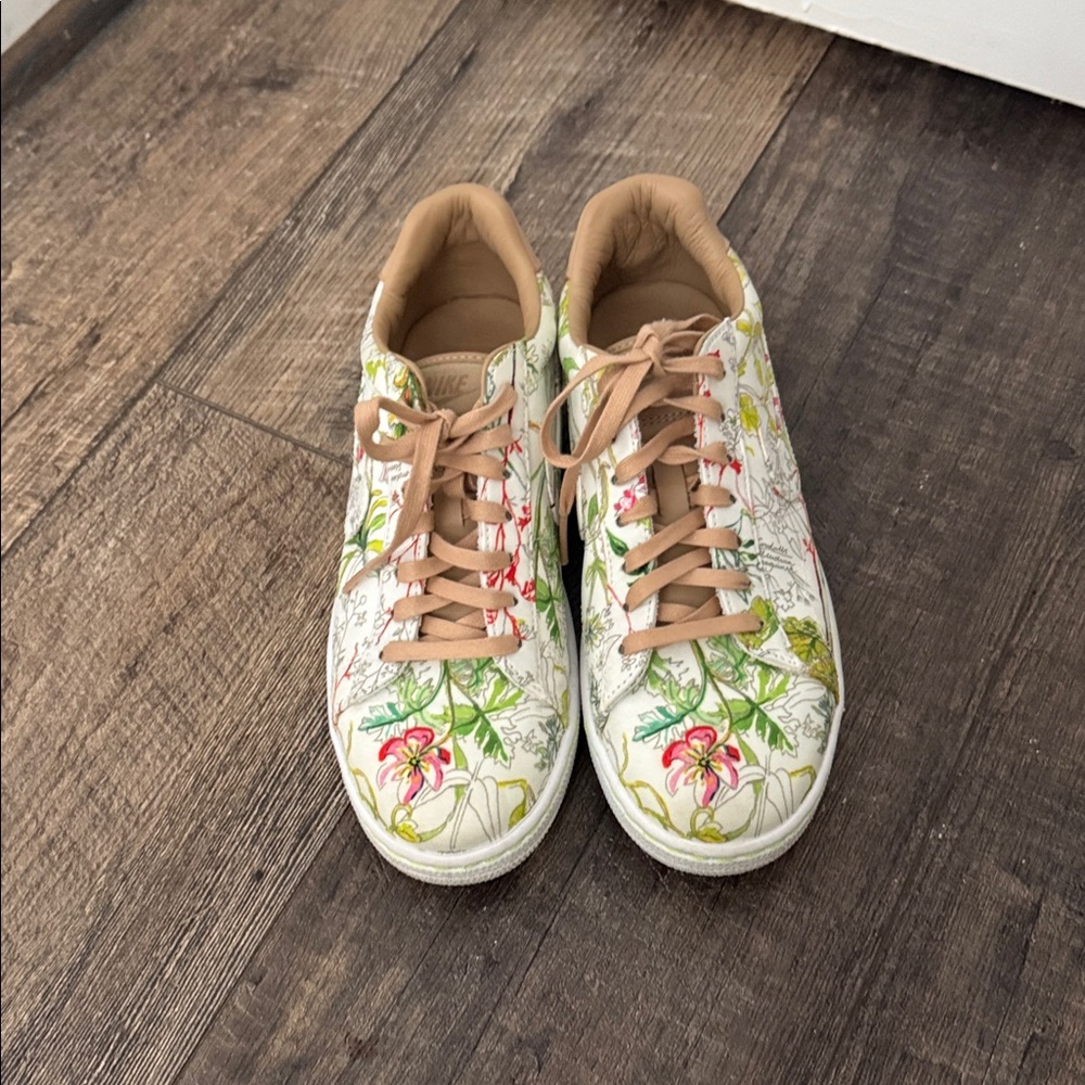 Floral Patterned Sneakers